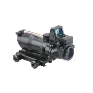 OEM Combo <span class=keywords><strong>4x32</strong></span> Real Fibra Visão Prismática com Mini Red Dot Sight - Product Image 5