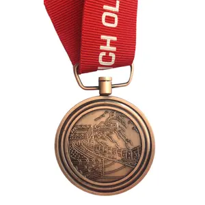 De alta calidad de Metal dirigiendo el Premio Medalla con cinta