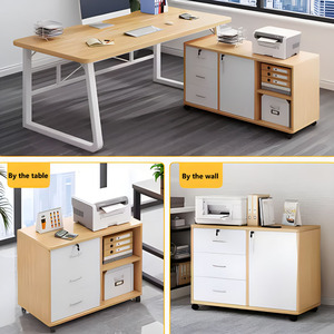 Classeurs en <span class=keywords><strong>bois</strong></span> pour bureau Grandes armoires de rangement pour salon - Product Image 3