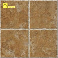 Carreaux de sol en céramique rustiques modernes pour l'intérieur - Antidérapants et antibactériens - Fabriqués en Chine