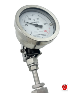 <span class=keywords><strong>Thermomètre</strong></span> bimétallique industriel WSS-385F à double limite inférieure, contact électrique, angle universel, acier inoxydable, personnalisable OEM/ODM - Product Image 3