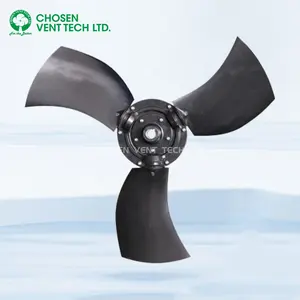 Explosion-proof nylon material axial flow fan blade cross flow fan impeller for engine cooling radiator