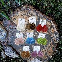 Vente en gros de nouvelles boucles d'oreilles légères en acrylique et plastique à la mode boucles d'oreilles en forme de larme bijoux pour fêtes et occasions cadeaux