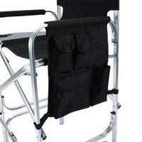 Chaise de réalisateur pliante portable de haute qualité personnalisée Hitree avec sac de table d'appoint adapté à la cour de camping de jardin de pelouse