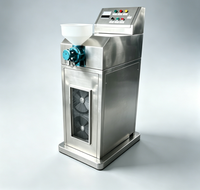 Industrielle Mehlverarbeitungs- und Raffiniermaschine aus Edelstahl, 50 kg pro Stunde, digitale Steuerung für Bäckerei-Getreidemühlen