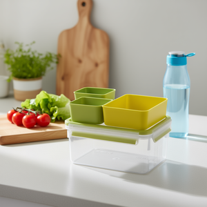 กล่องใส่อาหาร Emsa Lunchbox Clip Go XL พร้อมฝาปิด สำหรับเตรียมอาหาร - Product Image 3