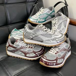 Dropshipping Logo Personalizzato <span class=keywords><strong>Scarpe</strong></span> con Zeppa Chunky Unisex Stile Harajuku Retrò Sneakers Sportive in Mesh per <span class=keywords><strong>Donna</strong></span> - Product Image 1