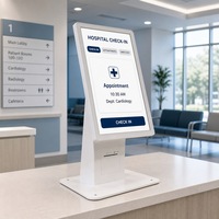 Terminal de point de vente Android Windows de table avec imprimante, machine de paiement tactile en gros pour restaurants et commerces de détail