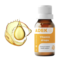 Fabricant OEM/ODM US/UK – Gouttes multivitaminées ADEK de haute qualité – Complément vitaminique bariatrique quotidien pour l'humeur, l'immunité, le soutien osseux et la croissance humaine