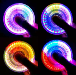 Spinner-bambini per bambini e adulti Fidget Spinners , LED Light Up Fidget giocattoli mano Fidget - Product Image 4