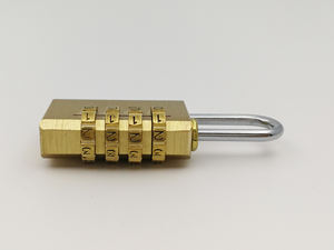 CH-04K CJSJ 4 अंकों की संख्या डिजिटल संयोजन ताला पीतल ताला - Product Image 5