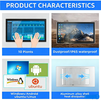 Tablette tactile personnalisée RCOMPT de 10,4 pouces, PC embarqué sans ventilateur, ordinateur industriel N100, moniteur en stock pour utilisation en extérieur
