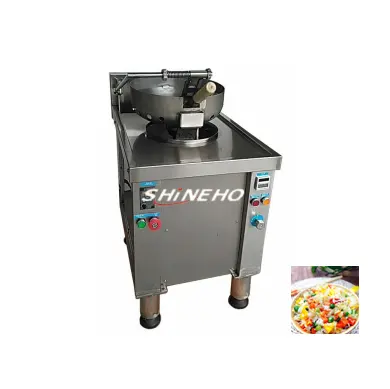 चीनी स्टेनलेस स्टील cookware सेट कड़ाही पैन स्वचालित कड़ाही हलचल-ख़त्म मशीन पाक व्यंजन और धूपदान खाना पकाने मशीन