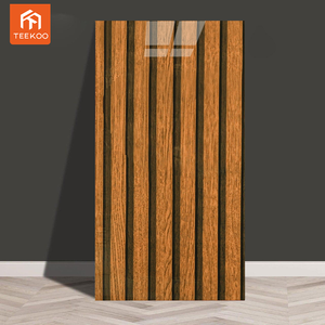 Carta da Parati 3D con Listelli di Legno, Decorazione per la Casa, Piastrelle Adesive in Schiuma per Pareti - Product Image 2