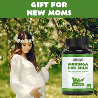 Comprimés de Moringa testés en laboratoire Supplément non enrobé Malunggay Herbal Superfood Vitamines vertes pour adultes Pureté garantie