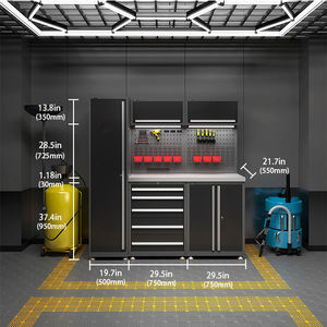 Armoire à <span class=keywords><strong>outils</strong></span> en métal JZD, établi robuste, armoire de rangement pour garage, <span class=keywords><strong>chariot</strong></span> à <span class=keywords><strong>outils</strong></span> <span class=keywords><strong>complet</strong></span> pour atelier, <span class=keywords><strong>chariot</strong></span> à <span class=keywords><strong>outils</strong></span> avec tiroir - Product Image 2