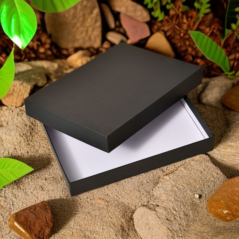 Black - Hollow Dimension Top and Bottom Cover