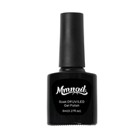 Gel de couleur pour ongles 324 non toxique 8ml certifié HS MSDS GMP pour salon et DIY, étiquette privée OEM, séchage UV LED, vernis gel soak-off