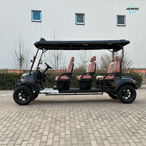 Voiturette de golf homologuée pour la route, 6 places, batterie lithium 72V, pour les visites en zone panoramique - Product Image 4