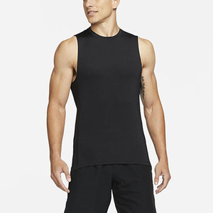 Camisetas <span class=keywords><strong>sin</strong></span> Mangas Personalizadas con Logotipo para Hombre, Camisetas Deportivas Ajustadas de Poliéster, Ropa de <span class=keywords><strong>Entrenamiento</strong></span>, Camisetas de Gimnasio para Hombre - Product Image 3