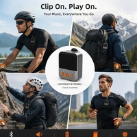 Nouveau haut-parleur sans fil V68 de style collier 5.3, mini haut-parleur étanche pour vélo, subwoofer 6W, appairage TWS, micro intégré