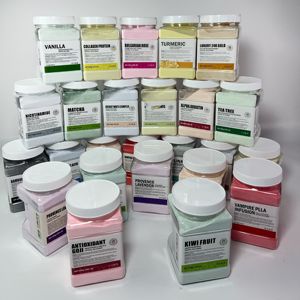 Etichetta privata produttore di gelatina maschera di collagene che illumina Peel Off idrogel maschera in polvere con acido ialuronico OEM - Product Image 5