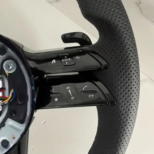 Volant en cuir Dragonfly classique adapté aux Mercedes Benzs <span class=keywords><strong>AMG</strong></span> <span class=keywords><strong>GT</strong></span> <span class=keywords><strong>63</strong></span> <span class=keywords><strong>S</strong></span> W205 W166 W177 W204 W217 W222 C63 E63 S63 - Product Image 4