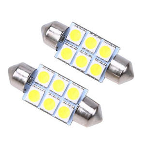Nouvelle lampe LED XTX double pointe 5050 6 pour plaque d'immatriculation et lecture 2W - Product Image 4