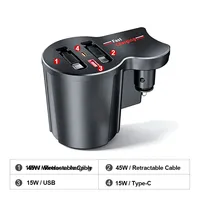 Kabel Retractable Vtear Multi Fungsi, Stasiun Docking Mobil, Aksesoris Dekorasi Interior Untuk Hongqi H5 Ousado 2023-2025