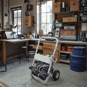 Petite pompe à air <span class=keywords><strong>silencieuse</strong></span> haute pression sans huile de qualité industrielle pour la pulvérisation de peinture en pierre véritable Compresseur d'air et peinture en aérosol DIY - Product Image 6