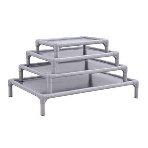 Hochwertiger wasserdichter PU-Lederbezug Erhöhtes Hunde bett für Camping - Product Image 1