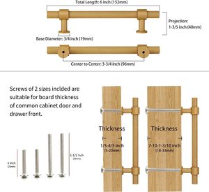 Kenop Gagang Knurled Antik untuk Lemari Dapur, Laci, dan Pintu - Product Image 3