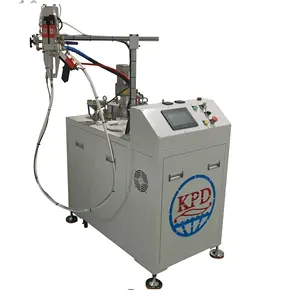 Ab 2k mesin otomatis epoxy resin cair dua komponen dispenser lem pencampur pot mesin pengisi robot