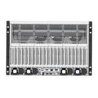 AMD EPYC 9004/9005 CPU 8 GPU 7U Deepseek AI inferensi Server 3 tahun rak OEM ruang aplikasi Artificial Intelligence dalam stok