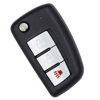 Télécommande universelle 315/433 MHz pour ouvre-porte automatique, 3/4 boutons, code fixe, télécommande face à face, clé universelle 43401