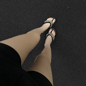 صندل نسائي جديد لصيف 2025 بتصميم عرقي عصري من مادة EVA لزيادة الطول، نعل سميك وألوان زاهية سهلة الارتداء - Product Image 5