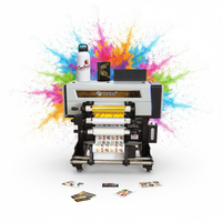Nouvelle imprimante UV DTF rouleau à rouleau 2026 de 42 cm A2 A3 L1800 avec laminateur, encre UV, 1440 DPI, 3-4 têtes automatiques Epson