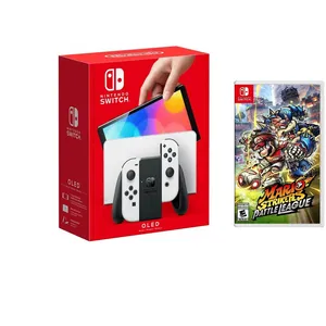 Consola de Juegos Portátil Nin/Ten Do Switch 2 OLED Azul Neón Usada, Batería de 5000 mAh, Pantalla Táctil, 10000 Juegos Integrados, OEM/ODM, 3 Años de Garantía - Product Image 1