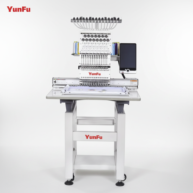 2026 New Single Head 12/15 Needle Embroidery Machine | Industrial Quality, Factory Price