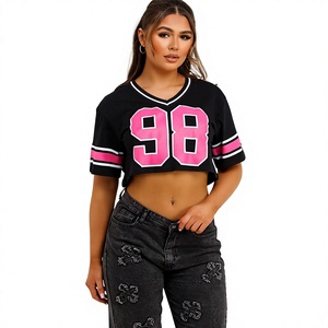 Maillot de football américain en mesh respirant et léger, personnalisable avec logo, marque privée, fournisseur en gros - Product Image 1