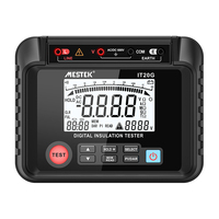 IT20G meteran pengukur tegangan AC DC Digital rentang otomatis penguji resistensi insulasi meteran Megohmmeter Voltmeter