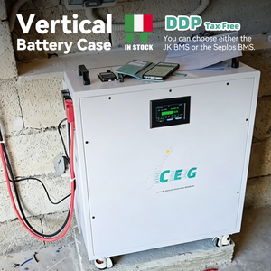 Caja de batería de iones de litio CEG 51.2V 330Ah con celdas prismáticas de fosfato de hierro y litio (LiFePO4) para almacenamiento de energía en sistemas solares domésticos. - Product Image 1