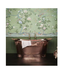 อ่างอาบน้ำทำจากทองแดงแบบสี่ขาอ่างอาบน้ำทำด้วยมือดีไซน์ใหม่ผลิตในอินเดียโดยตรง - Product Image 5