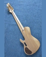 Weifang Rebon 7 String Neck Through Body Electric Bass Guitar With Flamed Maple Top Board