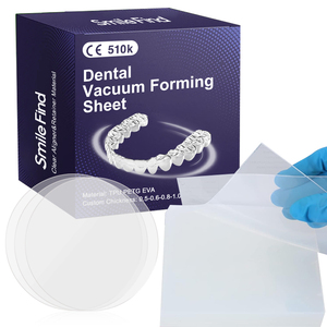 Smile Find 3-Layer 0,76 Espesor duro Invisibles Termoformado al vacío Ortodoncia TPU Clear Dental Aligner Sheets - Product Image 1
