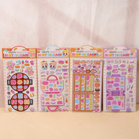 Autocollants en mousse 3D mignons pour déguisements et rangement, autocollants puzzle DIY pour maison de jeu, autocollants décoratifs pour journal d'enfant, autocollants créatifs de récompense