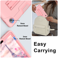 Étui robuste pour enfants pour Lenovo Tab One 8.7 K9 TB305FU 2025 avec béquille, coque de protection en silicone + PC, OEM ODM