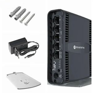 Mikrotik C52iG-5HaxD2HaxD-TC CPE Gigabit Dual Band <b>Wireless</b> Router WiFi6 WPS HAP Home Firewall VoIP VPN WEP QoS US Version - Product Image 3