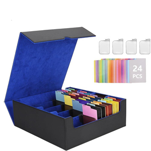 YY 3000 + กล่องเก็บการ์ดซื้อขายเคสจัดระเบียบความจุขนาดใหญ่พร้อมแท็บตัวแบ่งสำหรับนักสะสม - Product Image 1