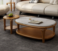Table basse en bois moderne pour salon, nouvelle combinaison de tailles